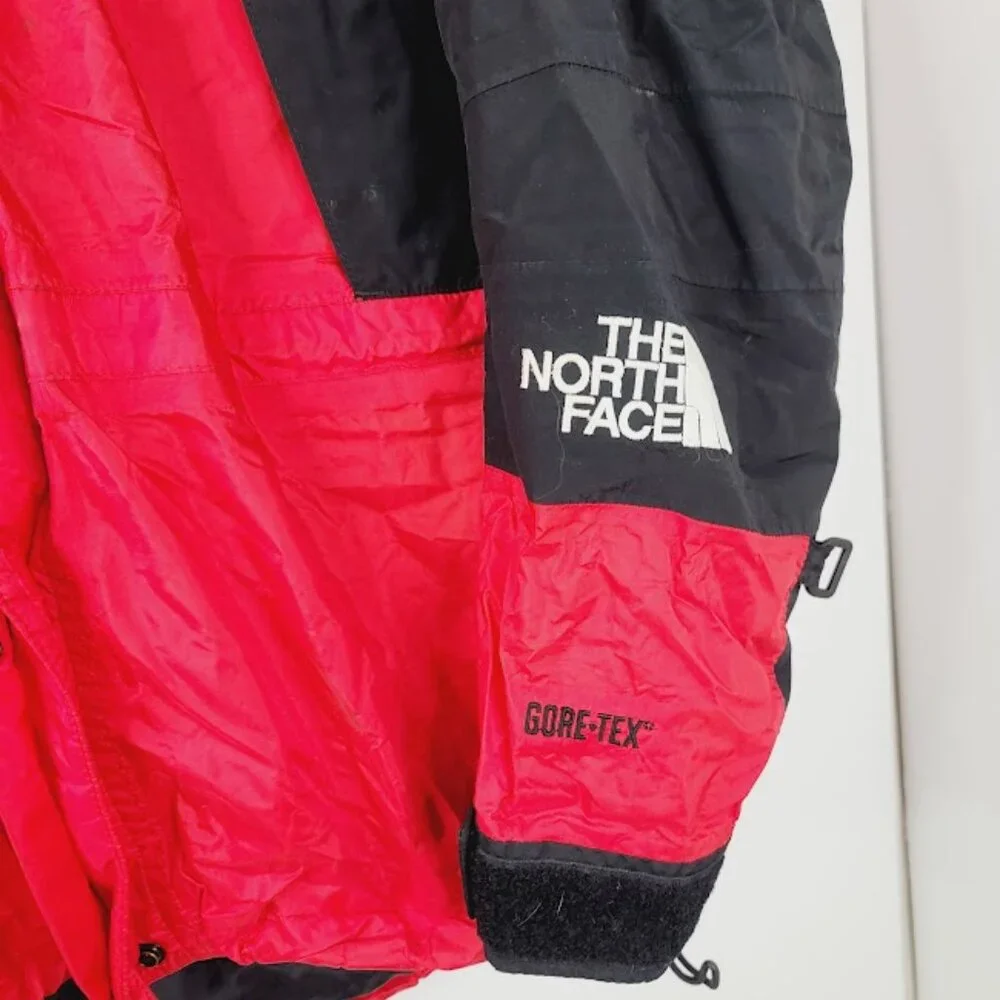 The North‎ Face Men's Black Red Gore-Tex Winter Trail Snow Jacket Size XS